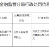 中国农业发展银行拜城县支行被罚40万元：信贷业务管理不到位