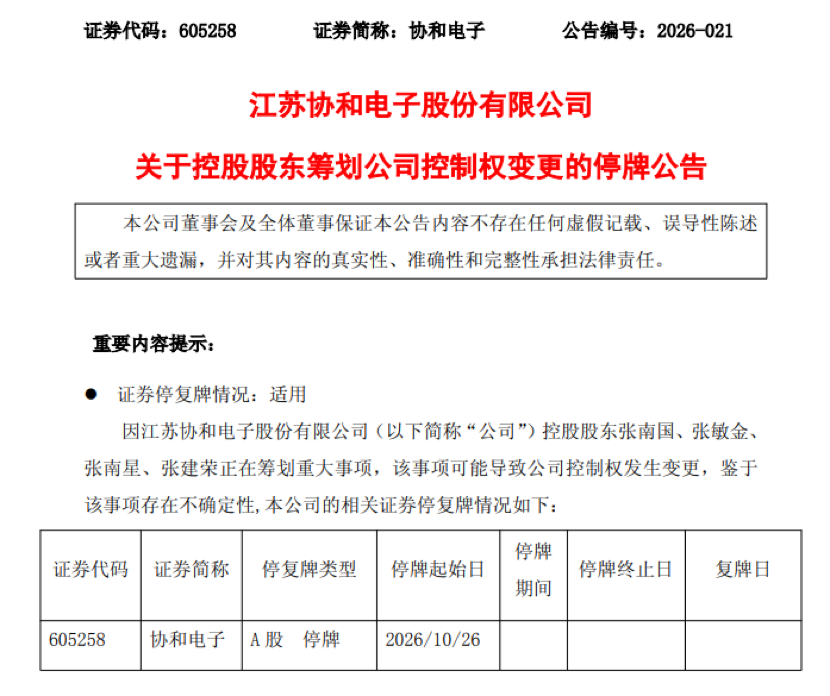 605258,实控人拟变更!股价近期大涨